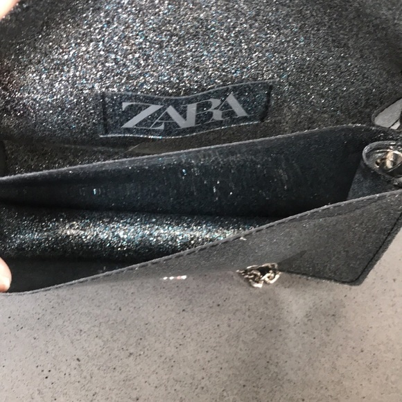 𝅺zara mini plastic glittery party crossbody bag - Picture 7 of 11